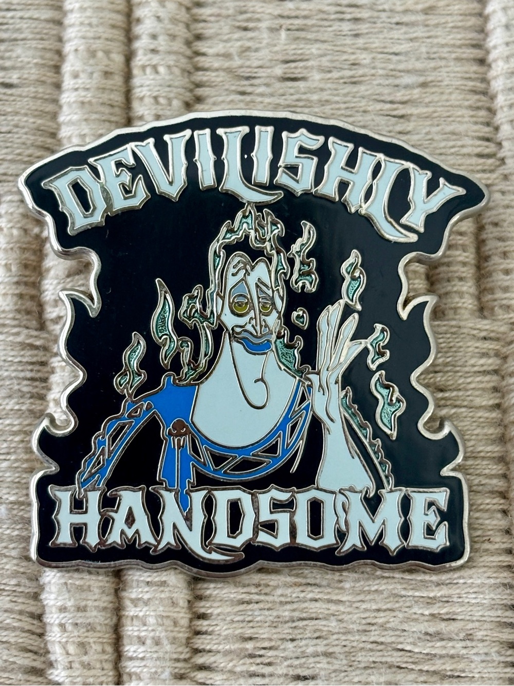 DISNEY 2016 Hercules Hades “Devilishly Handsome” Pin
